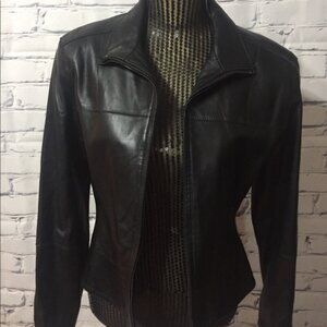 Andrew Marc leather jacket medium